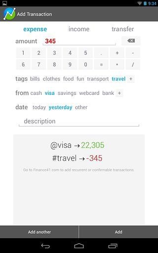 Finance41 - Personal Finance Manager截圖(2)