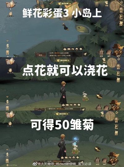 《哈利波特魔法覺(jué)醒》6個(gè)鮮花彩蛋位置觸發(fā)方法